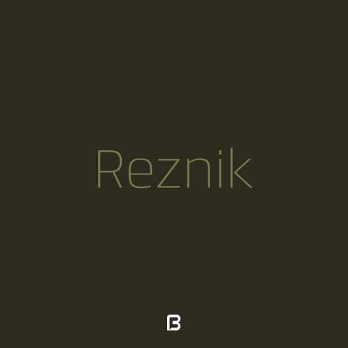 فونت انگلیسی Reznik