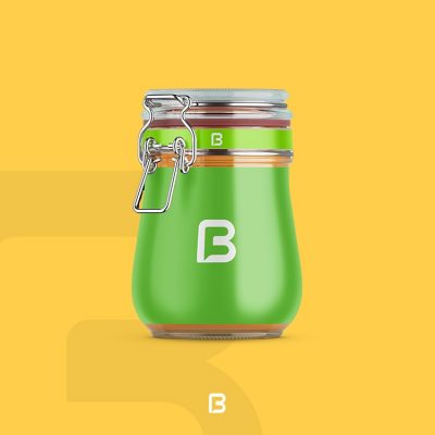 موکاپ شیشه عسل
