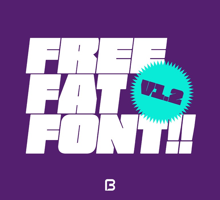 فونت بولد انگلیسی FreeFatFont نسخه ۱٫۲