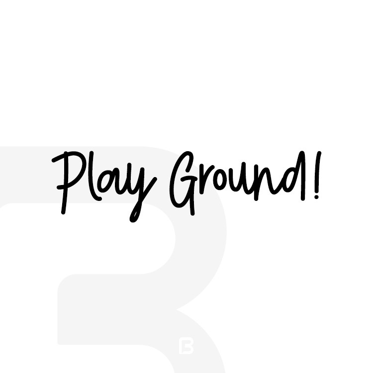 فونت دست نویس انگلیسی Play Ground