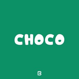 فونت فانتزی انگلیسی Choco