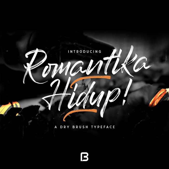 فونت شکسته انگلیسی Romantica Hidup