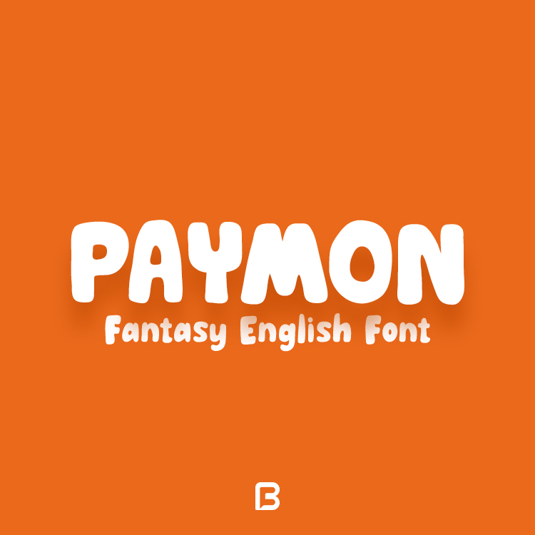 فونت انگلیسی فانتزی Paymon