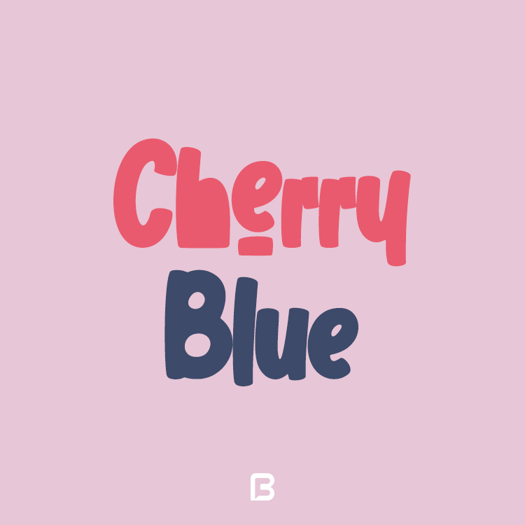 فونت فانتزی انگلیسی CherryBlue