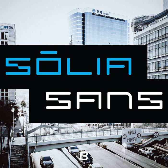 فونت خاص انگلیسی Solia Sans