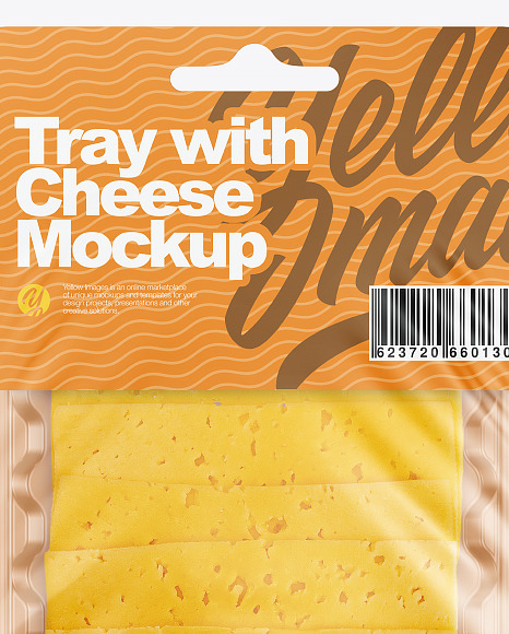 موکاپ بسته بندی پنیر
