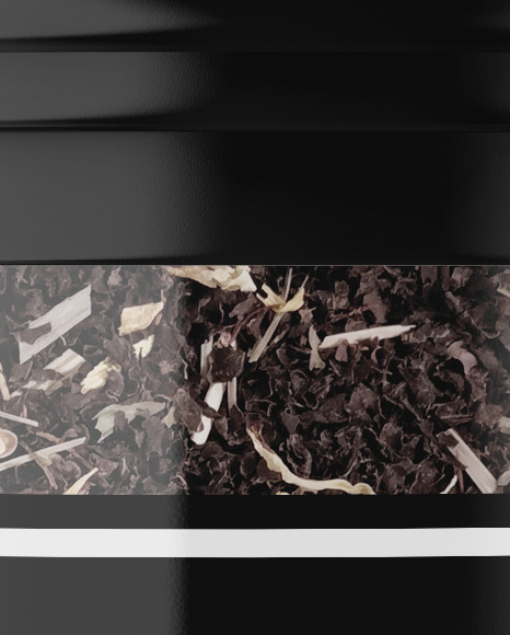 موکاپ بسته بندی شیشه ای چای سیاه