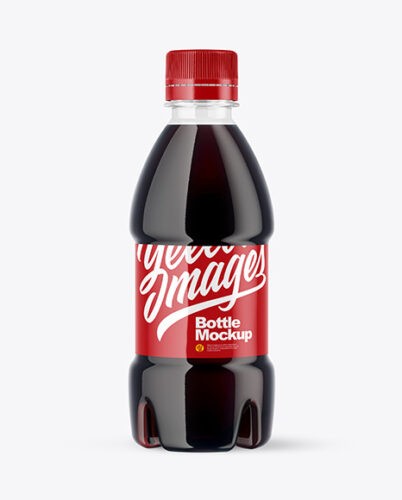 موکاپ بطری کوکا کولا