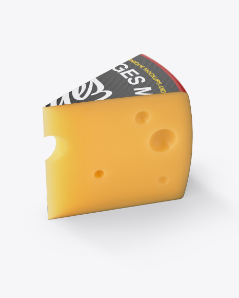 موکاپ تکه پنیر