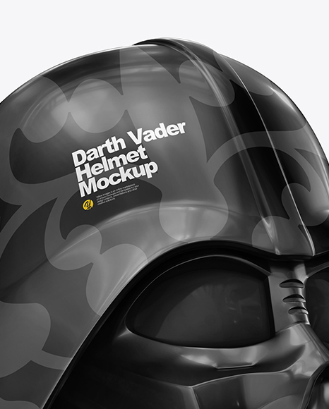 موکاپ مدل کلاه براق Darth Vader