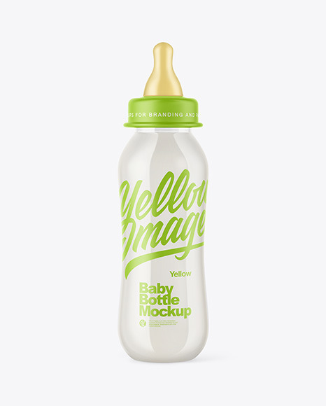 موکاپ بطری شیر بچه