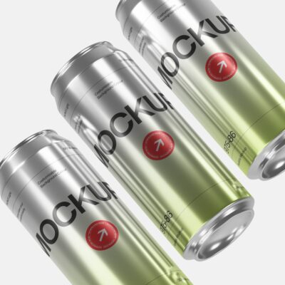 موکاپ قوطی نوشیدنی