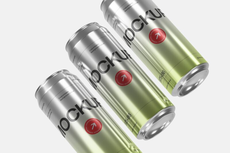 موکاپ قوطی نوشیدنی